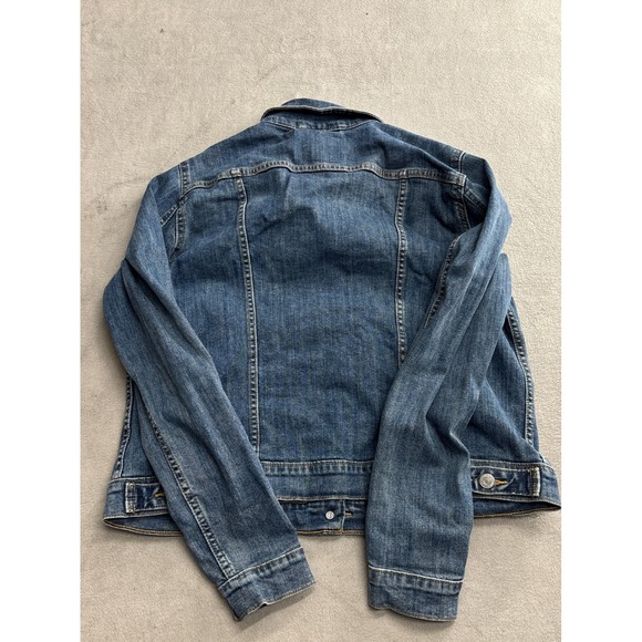 Levi Strauss Co Classic Blue Denim Jean Jacket Trucker Style XL - Picture 5 of 6